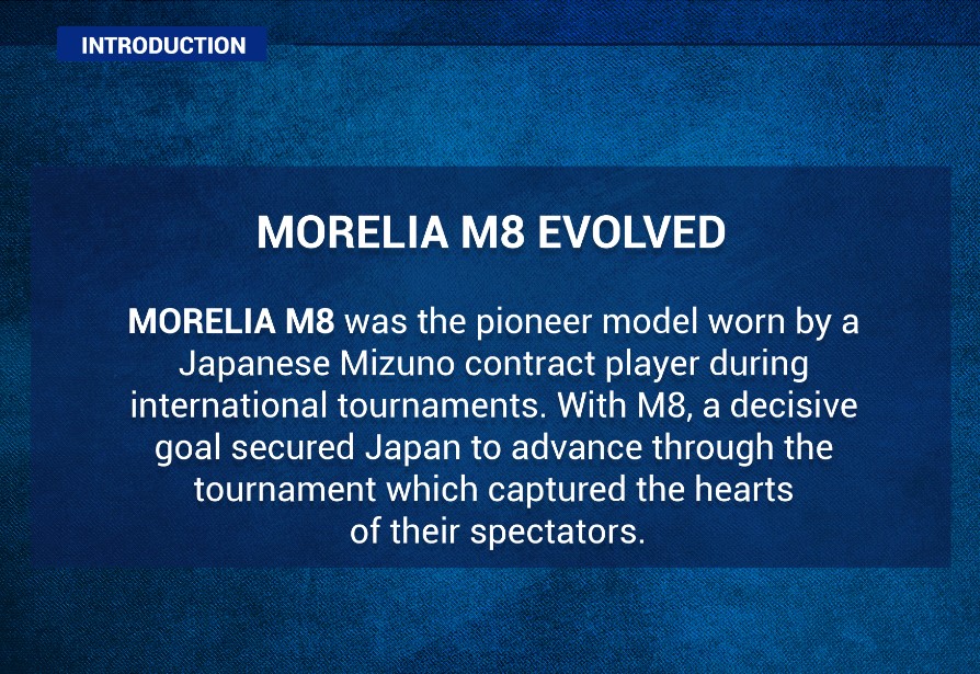 THE MORELIA M8 JAPAN